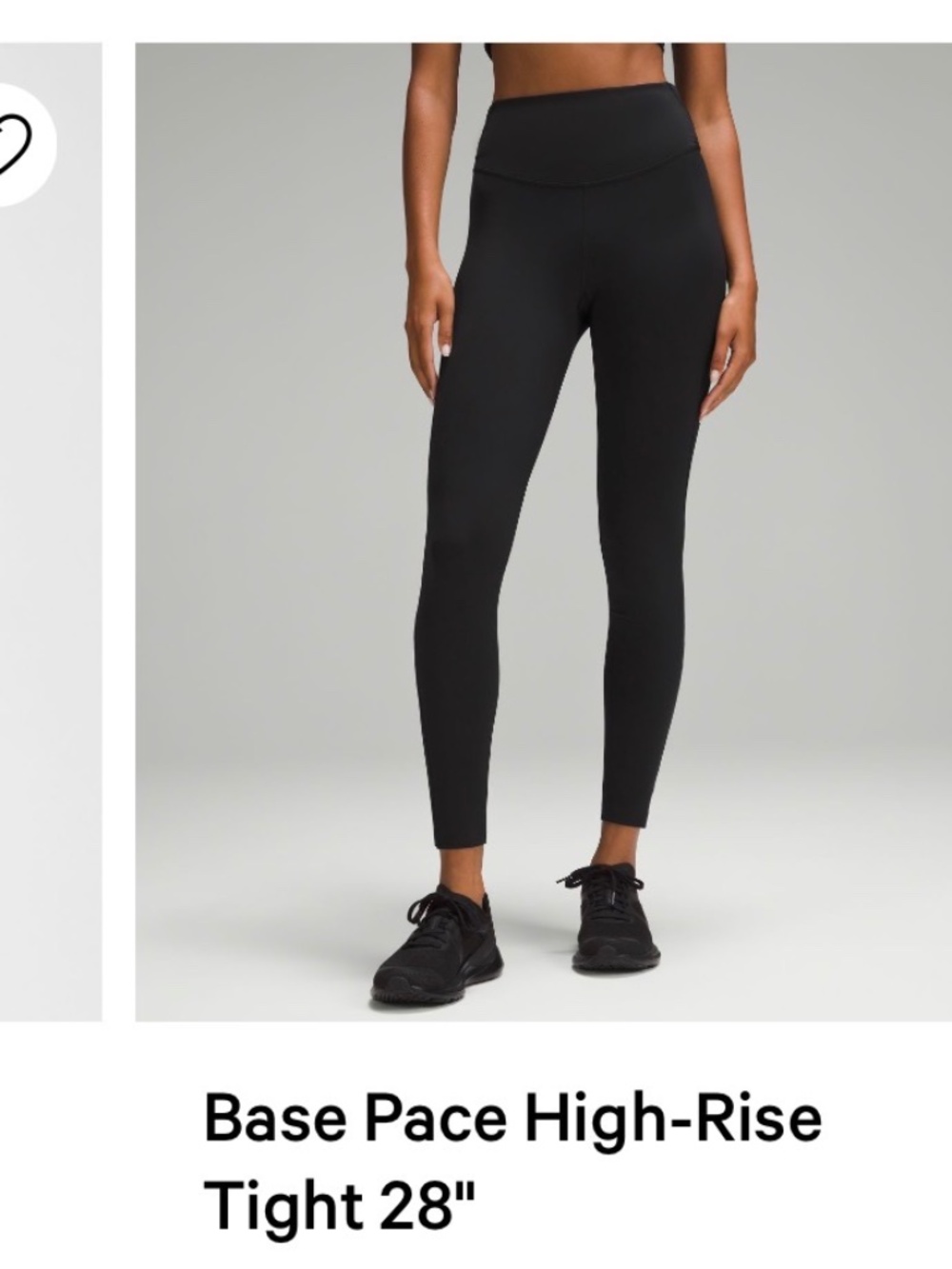 Base Pace High-Rise Tight 28” | Lululemon